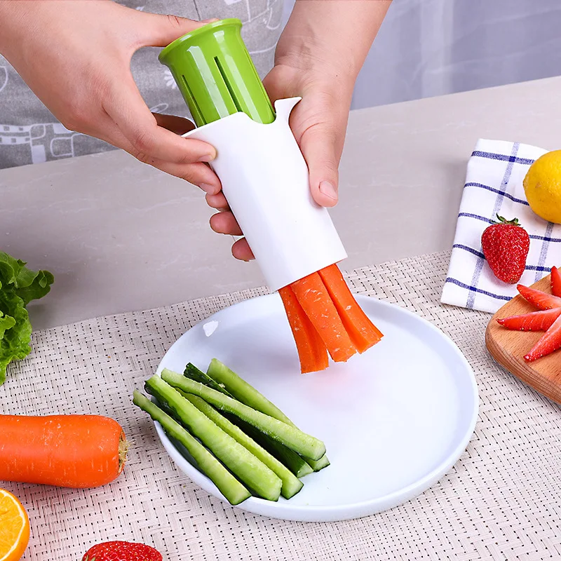 Vegetable Kitchen Cucumber Divider Carrot Strawberry Slicer Splitter Gadget Cutting Tool drop shipping
Vegetable Kitchen Cucumber Divider Carrot Strawberry Slicer Splitter Gadget Cutting Tool drop shipping
