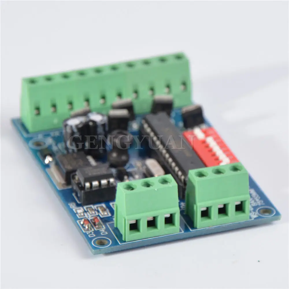 Фото 1 шт. 6CH контроллер RGB LED DMX512 декодер для ленточного модуля дампа узел 5 ~ 24 В