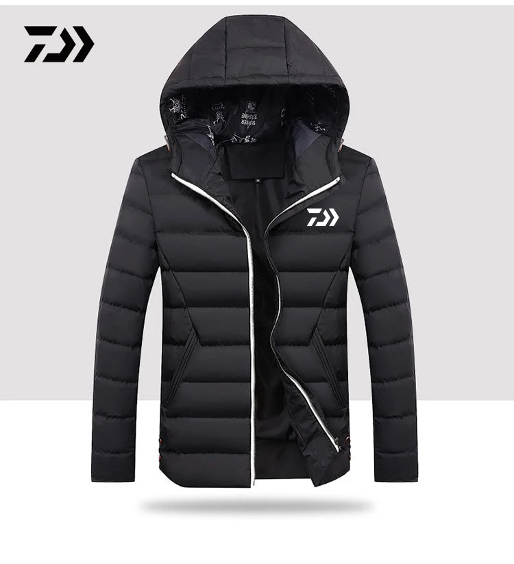 New DAIWA Fishing Shirts White Duck Down Thick Warm Waterproof Fishing Clothing Mens Plus Size DAWA Hooded Fishing Jackets
New DAIWA Fishing Shirts White Duck Down Thick Warm Waterproof Fishing Clothing Mens Plus Size DAWA Hooded Fishing Jackets