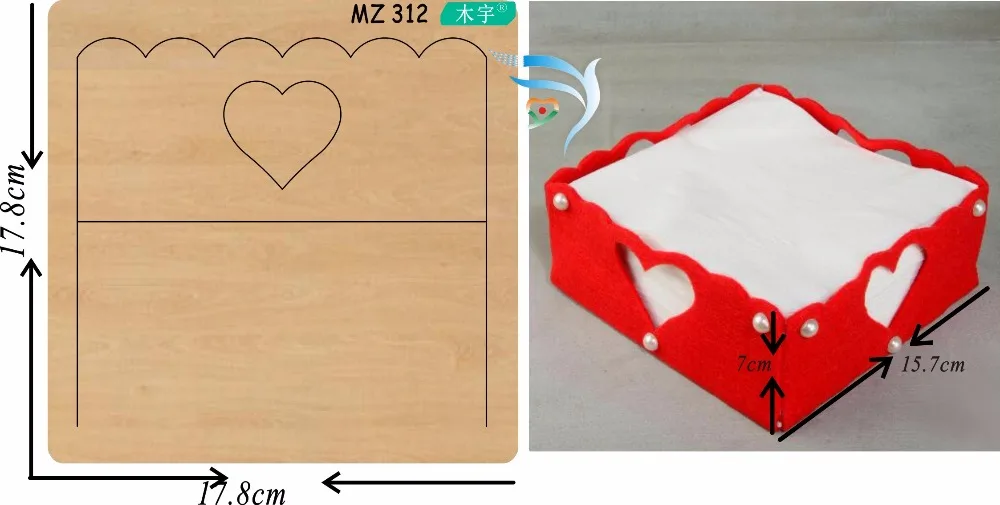 Red handmade box-MZ312 steel wooden dies cutting dies for scrapbooking Thickness/15.8mm/
Red handmade box-MZ312 steel wooden dies cutting dies for scrapbooking Thickness/15.8mm/