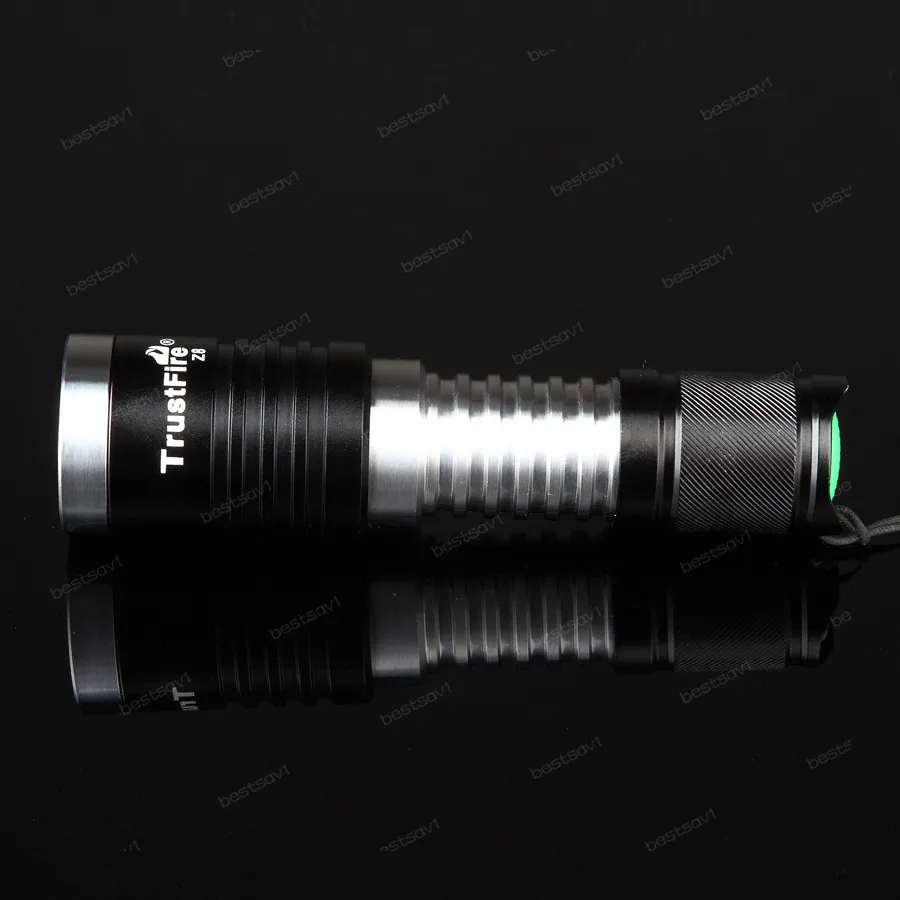 Trustfire Z8 Flashlight 3 Mode 600 Lumens Bulb XM-L T6 LED Flashlights outdoor | Лампы и освещение