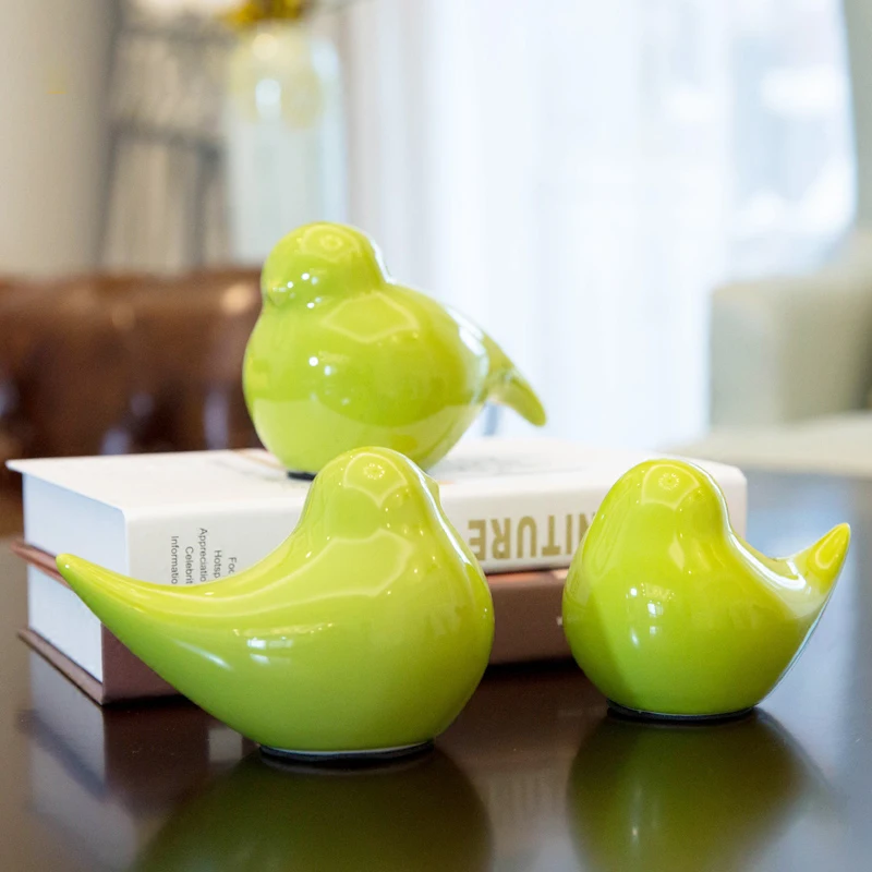 3PCS Ceramic Ornament Cute Bird TV Cabinet Livingroom Chinese Creative Home Decoration Arts Office Furnishing European Crafts
3PCS Ceramic Ornament Cute Bird TV Cabinet Livingroom Chinese Creative Home Decoration Arts Office Furnishing European Crafts