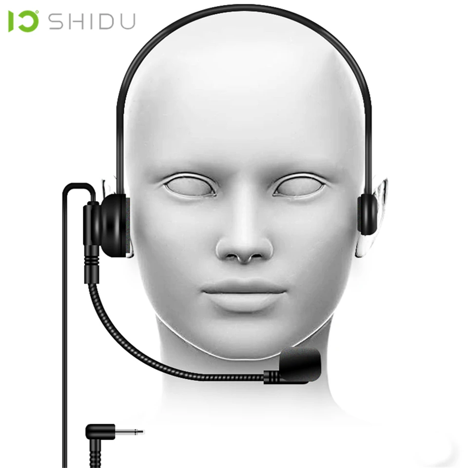 

SHIDU Brand S5 Lavalier Microphone Condenser Megaphone Mic For Portable Voice Amplifier Loudspeaker Conference Teachers Speaker