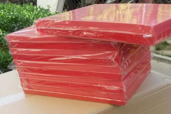 Размеры A4 красного цвета картон толстый Бумага карты для Ремесло Скрапбукинг