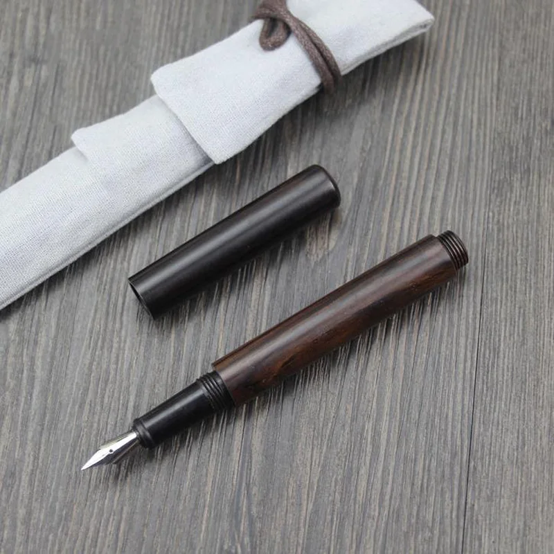 Free Shipping Creative Handmade Blackwood Fountain Pen Screw Natural Pen Wooden Pen 0.5mm as Gift for business and office W1079
Free Shipping Creative Handmade Blackwood Fountain Pen Screw Natural Pen Wooden Pen 0.5mm as Gift for business and office W1079