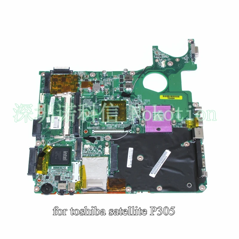 A000041070 DABL5SMB6E0 laptop motherboard Mainboard for toshiba satellite P300 P305 965GM DDR2 Without graphics slot
A000041070 DABL5SMB6E0 laptop motherboard Mainboard for toshiba satellite P300 P305 965GM DDR2 Without graphics slot