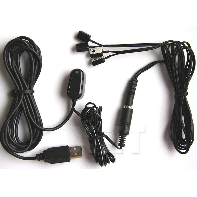 IR Extender Infrared Repeater Remote Control 1 Receiver 4 Emitters USB Adatper High Quality IR Remote Repeater ir Blaster
IR Extender Infrared Repeater Remote Control 1 Receiver 4 Emitters USB Adatper High Quality IR Remote Repeater ir Blaster