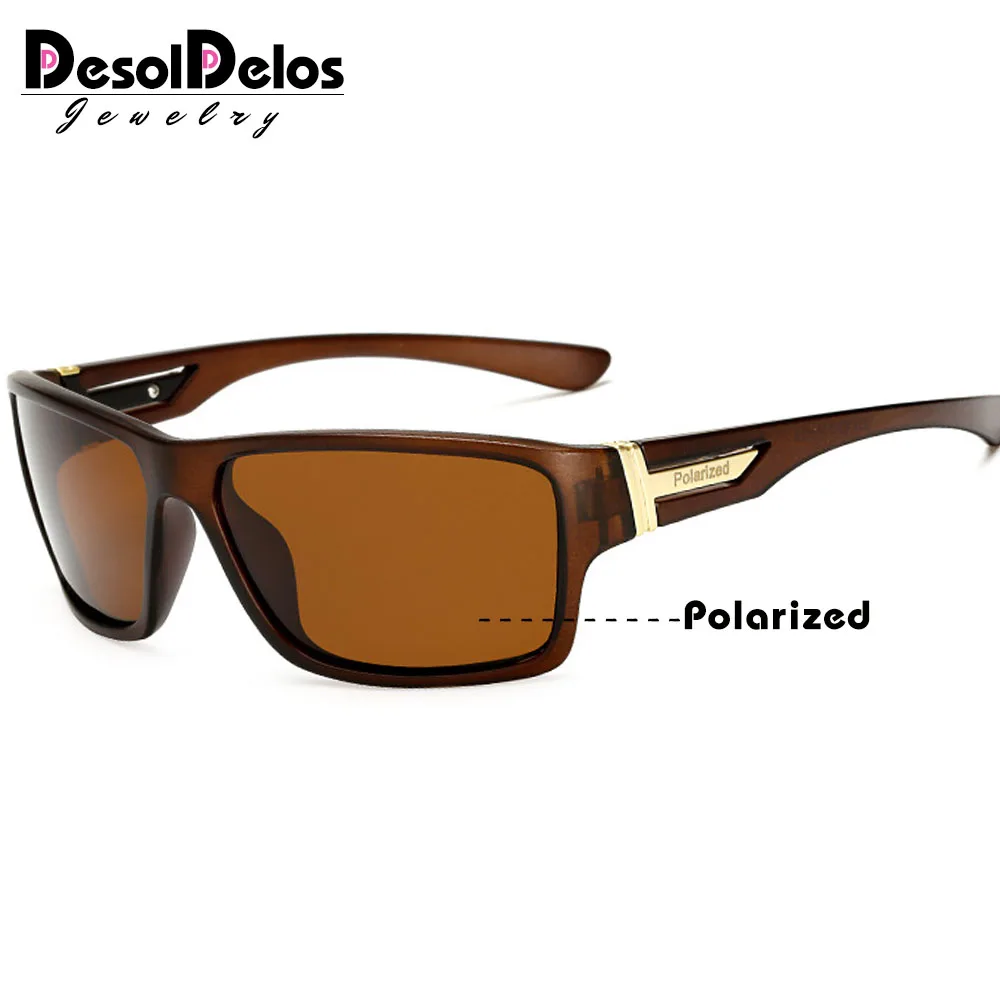 DesolDelos Brand Classic Polarized Sunglasses Men Driving Square Black Frame Eyewear Male Sun Glasses Gafas 117
DesolDelos Brand Classic Polarized Sunglasses Men Driving Square Black Frame Eyewear Male Sun Glasses Gafas 117