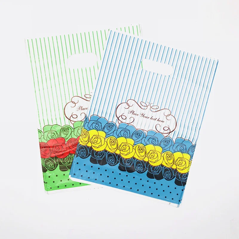 New 25x35cm Blue Green Striped Plastic Packaging Shopping Bags Cosmetic Bags Cothes Pants Bags 50PCS
New 25x35cm Blue Green Striped Plastic Packaging Shopping Bags Cosmetic Bags Cothes Pants Bags 50PCS