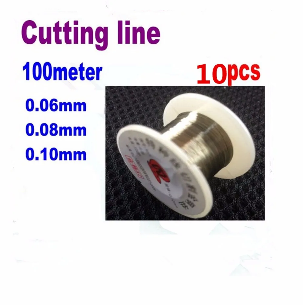 10pcs 0.06 0.08 0.1mm LCD Screen Separation Diamond Wire Cutting Line for Mobile Phone Repair Tools 100 meters
10pcs 0.06 0.08 0.1mm LCD Screen Separation Diamond Wire Cutting Line for Mobile Phone Repair Tools 100 meters