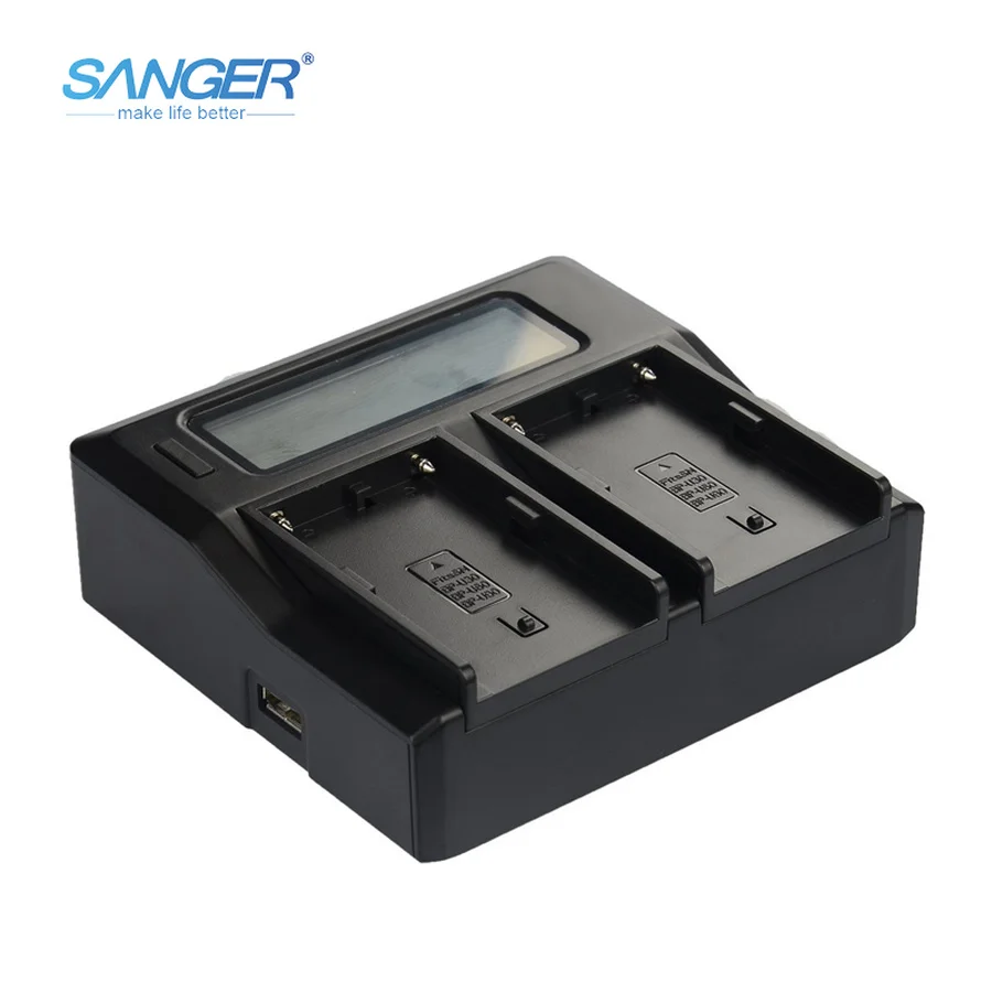 SANGER NP-F970 Dual Channel Digital Camera Battery Charger LCD Display for Sony NP-F550 F750 F960 NP-FM50 FM500H QM71D QM91D
SANGER NP-F970 Dual Channel Digital Camera Battery Charger LCD Display for Sony NP-F550 F750 F960 NP-FM50 FM500H QM71D QM91D