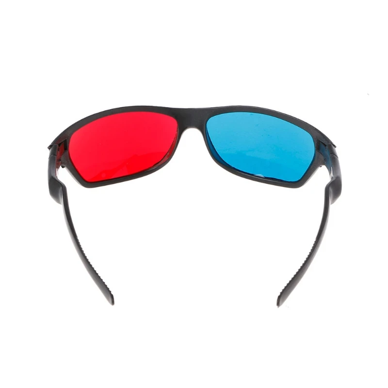 Универсальные 3d очки Red Blue Anaglyph в белой оправе для видеоигр DVD видео ТВ VR и AR|3D