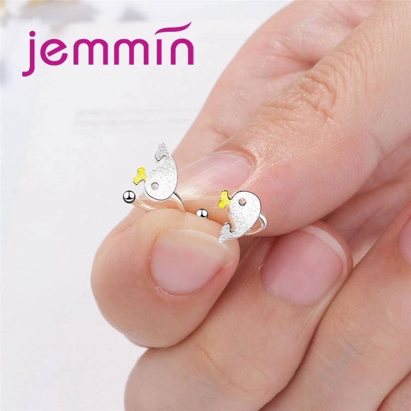 New Arrival Exquisite Animal Dolphin 925 Sterling Silver Earring Jewelry Woman Girls Trendy Best Party Accessories 
New Arrival Exquisite Animal Dolphin 925 Sterling Silver Earring Jewelry Woman Girls Trendy Best Party Accessories