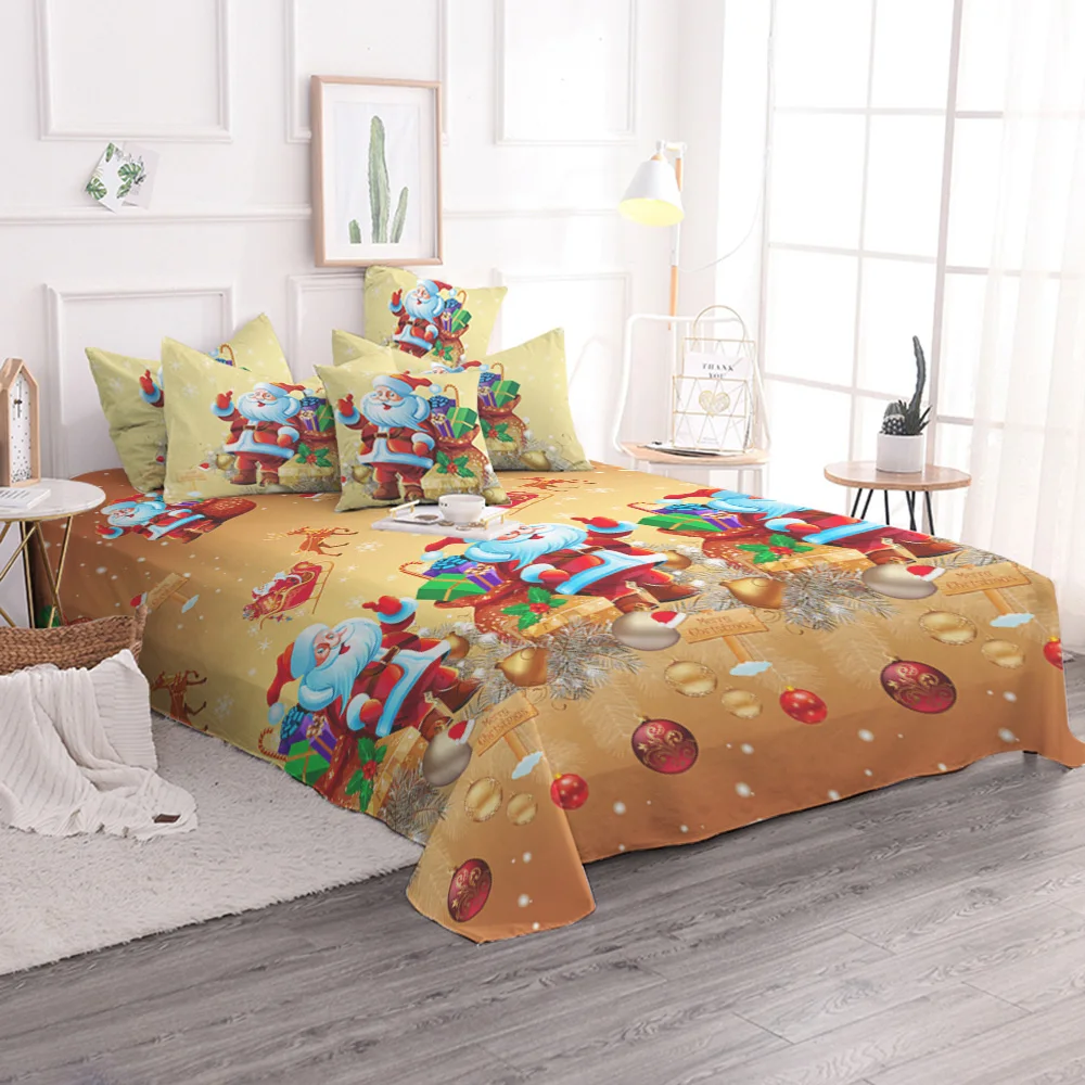Christmas Bedding Set Santa Claus Cartoon Bed Duvet Cover Animal For Kids / Adult Reindeer bedding bedclothes King Size E
Christmas Bedding Set Santa Claus Cartoon Bed Duvet Cover Animal For Kids / Adult Reindeer bedding bedclothes King Size E