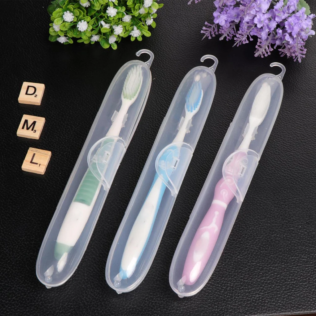 Travel Portable Toothbrush Storage Box Plastic Lightweight Clear Toothbrush Holder Organizer Case Protector
Travel Portable Toothbrush Storage Box Plastic Lightweight Clear Toothbrush Holder Organizer Case Protector