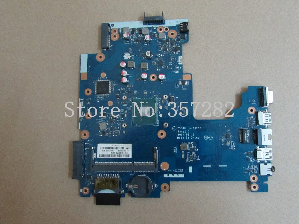 Материнская плата для ноутбука HP 240 G3 ZS040 N2830 ЦП DR3 100% тестирование| |
