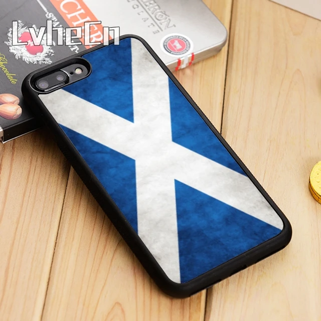 LvheCn флаги страны Шотландия шотландский Флаг Европы чехол для телефона iPhone 11 12 Pro X