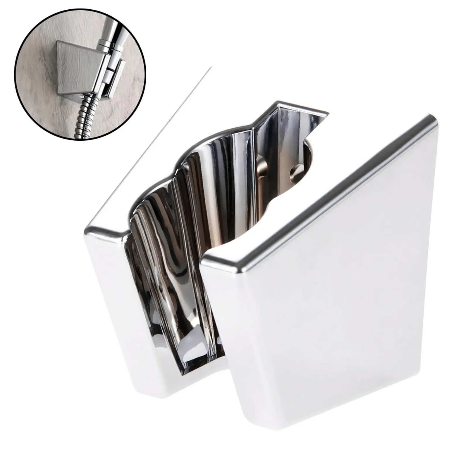 ABS Waterproof Adjustable Bathroom Bidet Shower Head Sprayer Shattaf Wall Mounting Bracket Showerhead Holder Brushed Nickel
ABS Waterproof Adjustable Bathroom Bidet Shower Head Sprayer Shattaf Wall Mounting Bracket Showerhead Holder Brushed Nickel