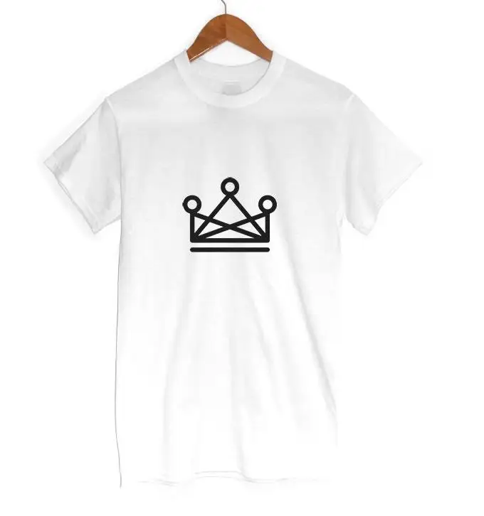 Crown Print Women tshirt Cotton Casual Funny t shirts For Lady Top Tee Hipster Drop Ship Z-465
Crown Print Women tshirt Cotton Casual Funny t shirts For Lady Top Tee Hipster Drop Ship Z-465