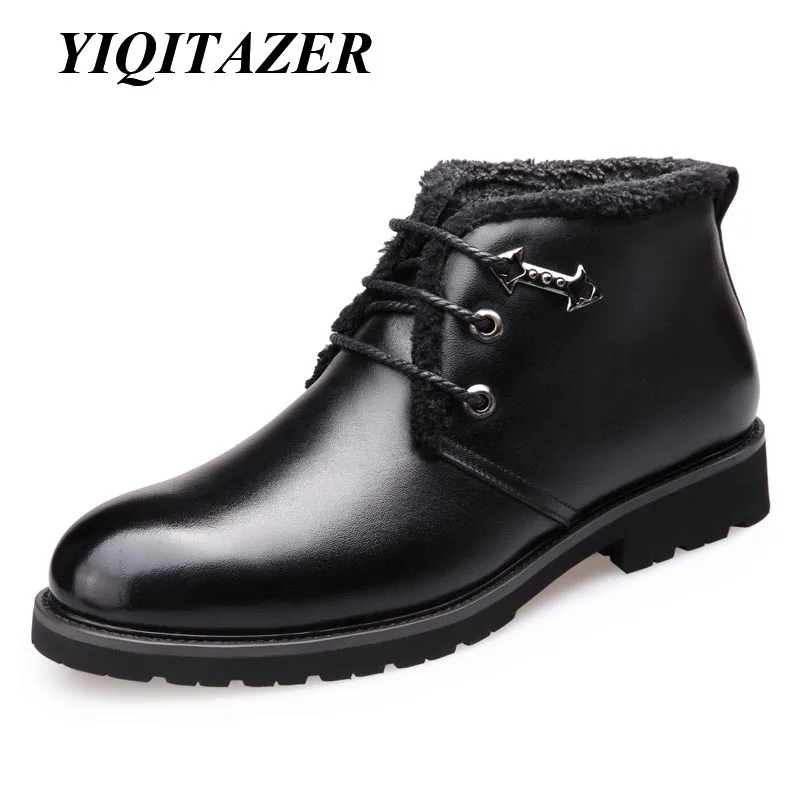 YIQITAZER 2017 Metal Decoration Winter Snow Boots Man Leather Shoes,Warm High Nature Wool Motorcycle Boots Men Shoes Men
YIQITAZER 2017 Metal Decoration Winter Snow Boots Man Leather Shoes,Warm High Nature Wool Motorcycle Boots Men Shoes Men