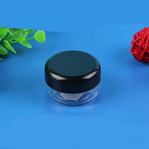 2000Pcs/Lot 5g 10g Cream Jar, Black Cap Empty Plastic Cosmetic Container, 5ml Clear jar, Small Sample Case
2000Pcs/Lot 5g 10g Cream Jar, Black Cap Empty Plastic Cosmetic Container, 5ml Clear jar, Small Sample Case