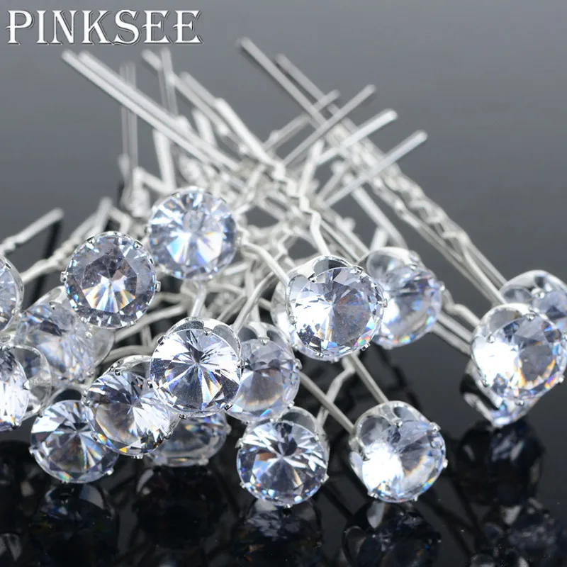 PINKSEE 20PCS Round Crystal Rhinestone Hair Pins Wedding Bridal Accessories Hair Clip For Women Jewelry Gift Wholesale
PINKSEE 20PCS Round Crystal Rhinestone Hair Pins Wedding Bridal Accessories Hair Clip For Women Jewelry Gift Wholesale