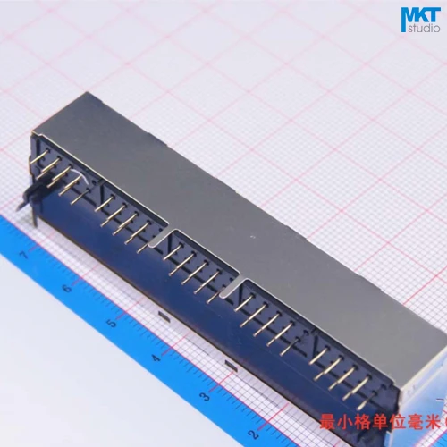 50Pcs 1x5 Ports 59 Series Female RJ45 Ethernet Network LAN PCB Socket Connector Jack
50Pcs 1x5 Ports 59 Series Female RJ45 Ethernet Network LAN PCB Socket Connector Jack