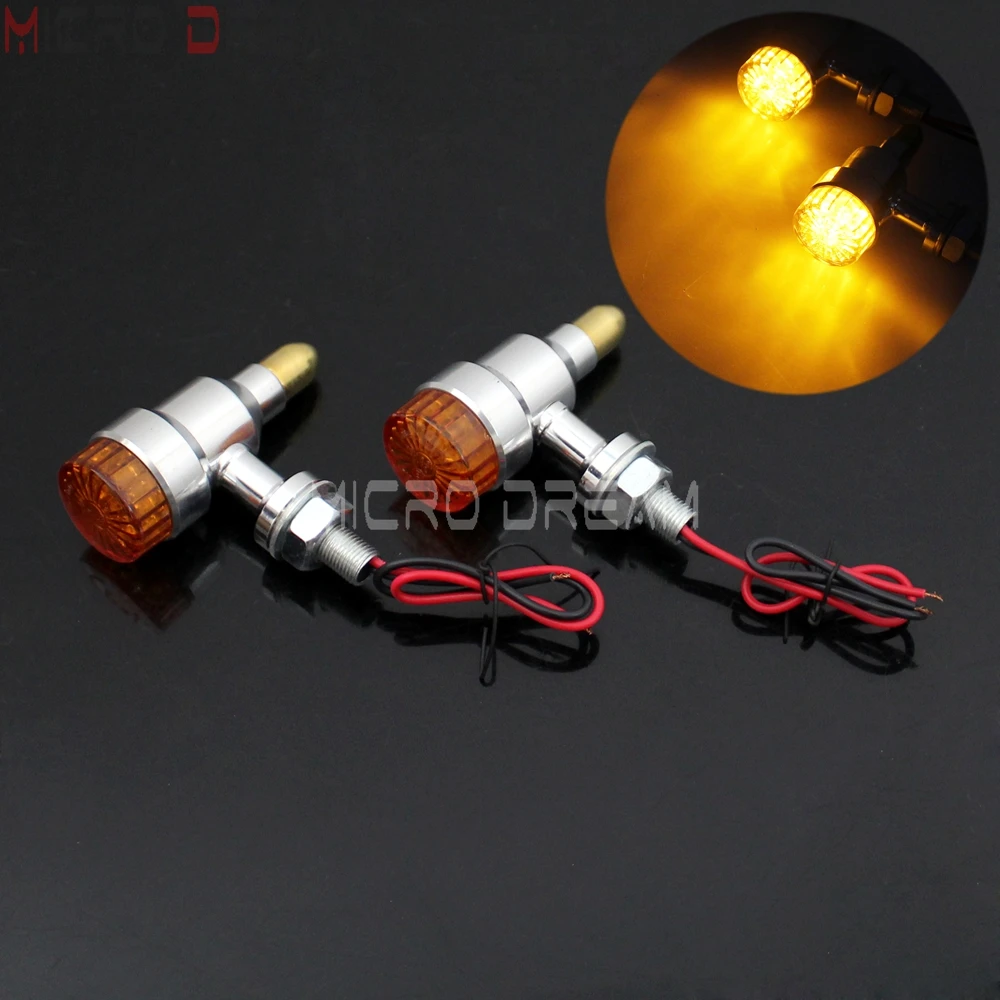 2pcs Motorcycle Silver Indicator Custom Turn Signal Blinker Lights EMARK Mini Flasher Lamp for Harley Chopper Sportster Bobber
2pcs Motorcycle Silver Indicator Custom Turn Signal Blinker Lights EMARK Mini Flasher Lamp for Harley Chopper Sportster Bobber