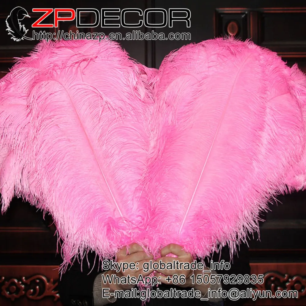 ZPDECOR 100 шт./лот 50-55 см (20-22 дюйма) пушистые и гладкие розовые окрашенные Страусиные перышки
ZPDECOR 100 шт./лот 50-55 см (20-22 дюйма) пушистые и гладкие розовые окрашенные Страусиные перышки