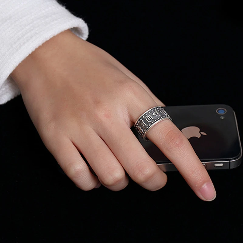 999 Sterling Silver Rings For Women Man Lover Party Vintage Flower Thai Silver Jewelry Unisex Gift Wide Size Fine FR129
999 Sterling Silver Rings For Women Man Lover Party Vintage Flower Thai Silver Jewelry Unisex Gift Wide Size Fine FR129