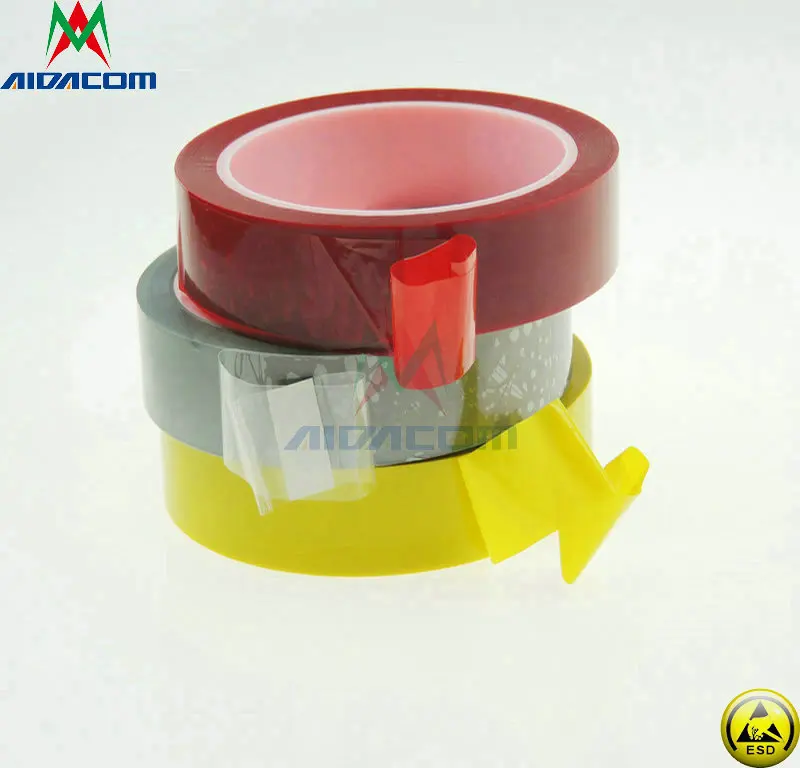 AIDACOM Single Adhesive ESD Anti-static Packing Floor Warning Tape PET /PVC /Polyimide Tape For Working Area Free Shipping
AIDACOM Single Adhesive ESD Anti-static Packing Floor Warning Tape PET /PVC /Polyimide Tape For Working Area Free Shipping
