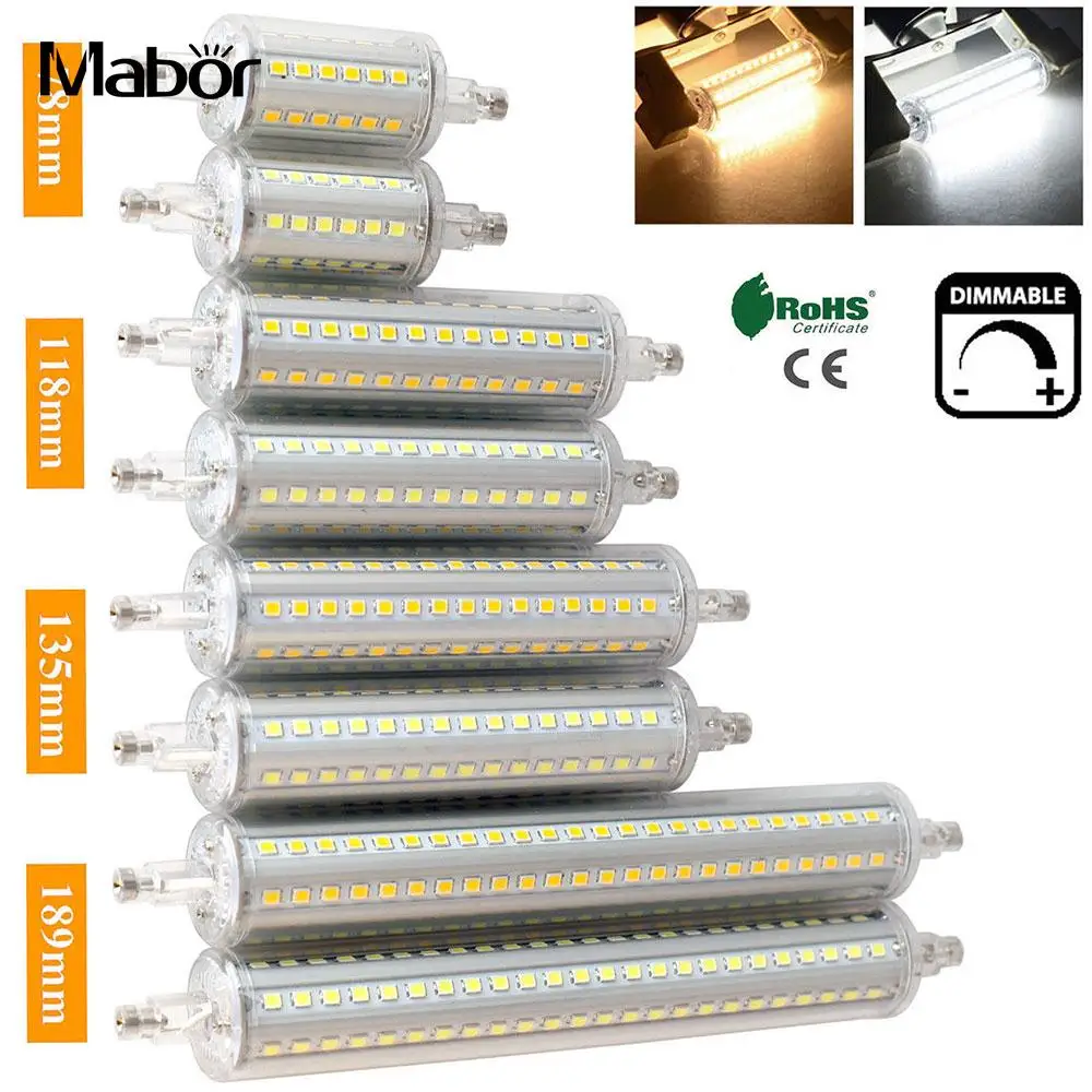 LED Light 118mm 2835 SMD 128LEDs R7S White 110V/220V 16W Halogen Bulb Replacement Home Street Floodlight Garden Indoor Outdoor
LED Light 118mm 2835 SMD 128LEDs R7S White 110V/220V 16W Halogen Bulb Replacement Home Street Floodlight Garden Indoor Outdoor