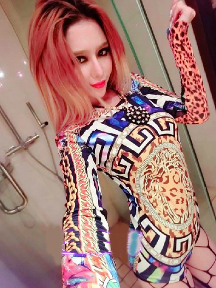 New 2017 Hot Sale Beyonce Bodysuit Lady Women Hot Sexy Nightclub Leopard Singer Jazz Hip Hop Dance Costumes
New 2017 Hot Sale Beyonce Bodysuit Lady Women Hot Sexy Nightclub Leopard Singer Jazz Hip Hop Dance Costumes
