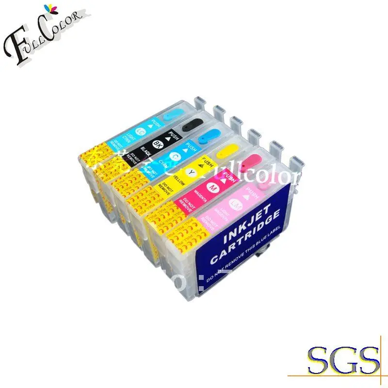 5sets a lot T0791-6 Empty Refillable Ink Cartridge for 1400 Printer Ink Refill Kits
5sets a lot T0791-6 Empty Refillable Ink Cartridge for 1400 Printer Ink Refill Kits