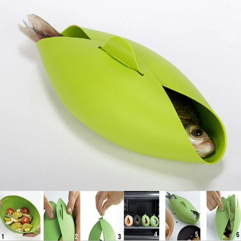 Original Silicone Steamer Microwave Steamer Oven Fish Kettle Poacher Cooker Food Vegetable Bowl Basket Kitchen Cooking Tools
Original Silicone Steamer Microwave Steamer Oven Fish Kettle Poacher Cooker Food Vegetable Bowl Basket Kitchen Cooking Tools