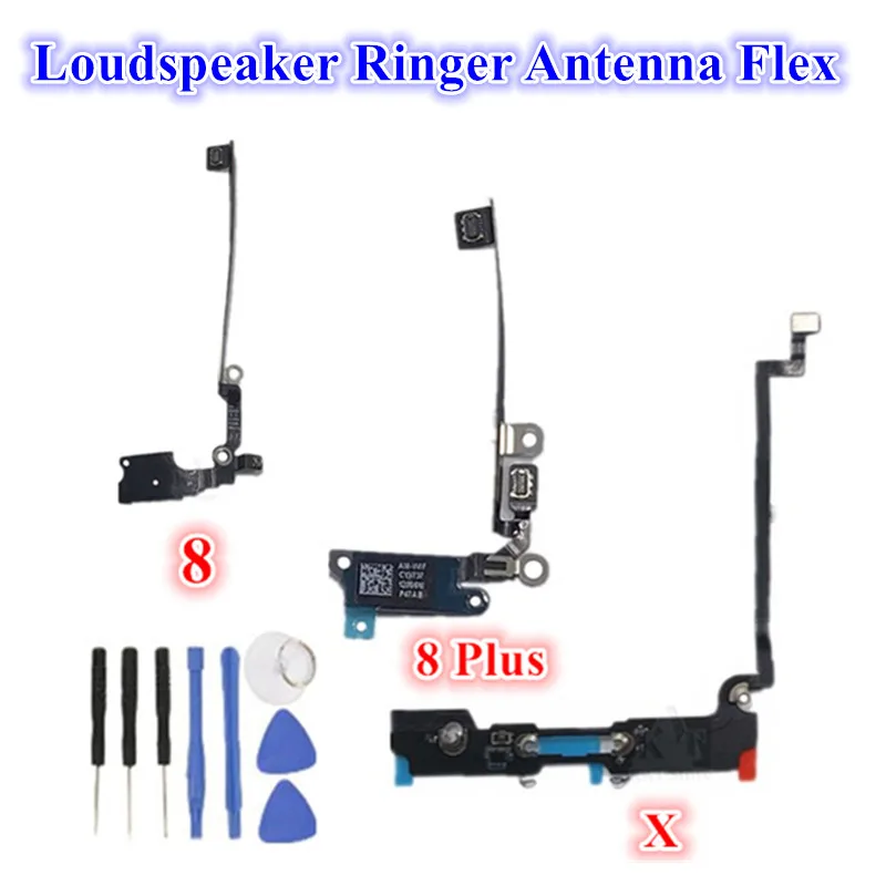 1Pcs Loud Speaker signal antenna Flex Cable For iPhone 8 8G Plus X Loudspeaker Ringer Buzzer Connector Ribbon Replacement Parts
1Pcs Loud Speaker signal antenna Flex Cable For iPhone 8 8G Plus X Loudspeaker Ringer Buzzer Connector Ribbon Replacement Parts