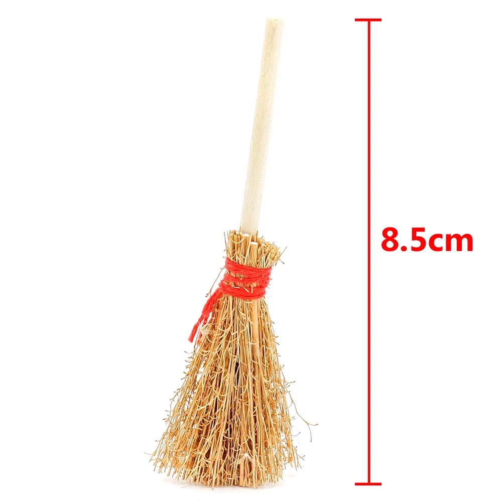 Odoria 1:12 миниатюрная деревянная метла для кухни сада кукольного домика|broom|broom