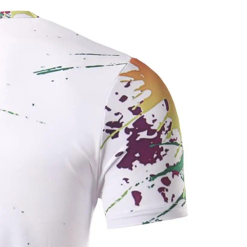 Summer Casul Fashion Fashion Men Slim Fit Print O-Neck Short Sleeve Printing T-Shirt Top Carefully Clothpoleras Hombre Nice #AA
Summer Casul Fashion Fashion Men Slim Fit Print O-Neck Short Sleeve Printing T-Shirt Top Carefully Clothpoleras Hombre Nice #AA