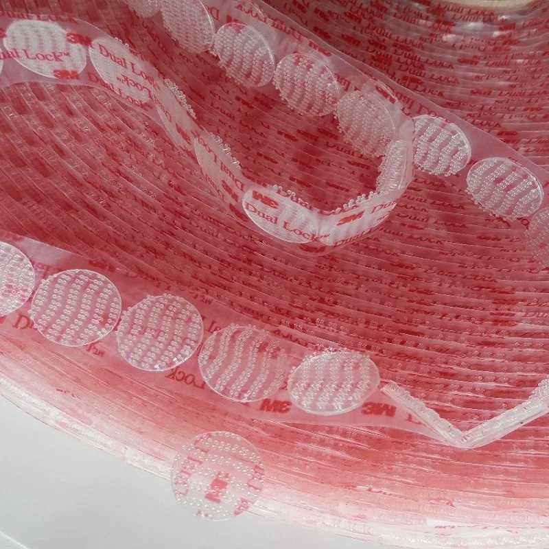 20mm Circle Die Cut 3M Dual Lock SJ3560 Clear Reclosable Fastener Tape HBV Adhesive Mushroom Buckles Tape, Type 250, 45pcs/lot
20mm Circle Die Cut 3M Dual Lock SJ3560 Clear Reclosable Fastener Tape HBV Adhesive Mushroom Buckles Tape, Type 250, 45pcs/lot