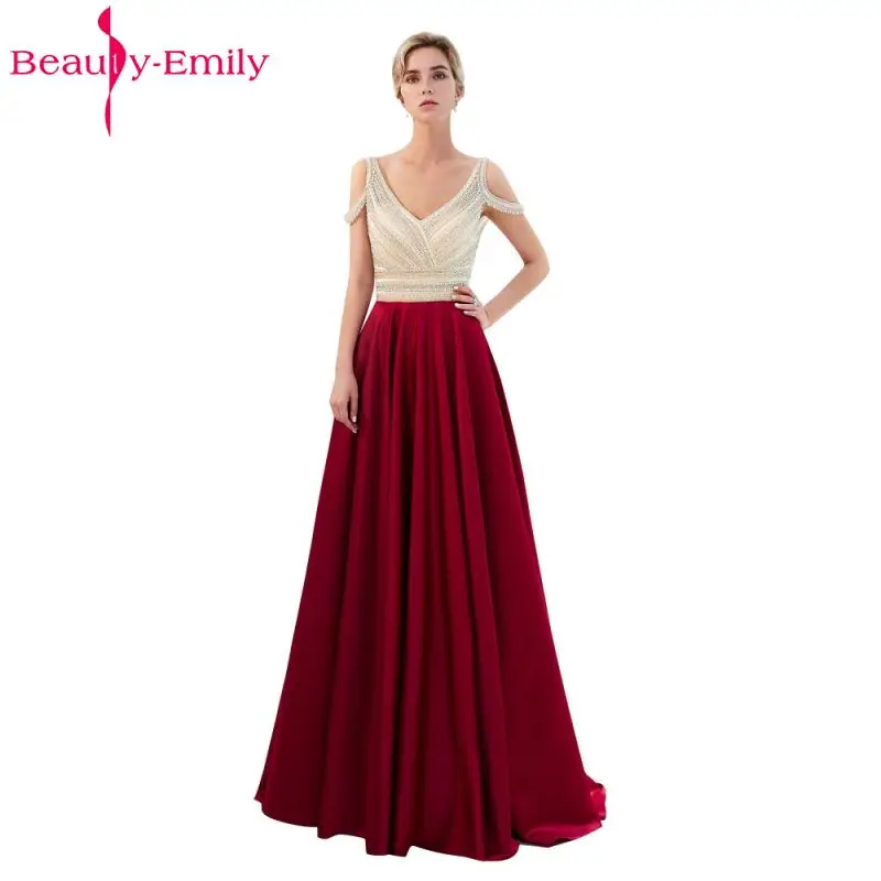 Шифоновое вечернее платье с бисером Beauty Emily, роскошное длинное платье для выпускного вечера, женское платье для вечевечерние, 2019
Шифоновое вечернее платье с бисером Beauty Emily, роскошное длинное платье для выпускного вечера, женское платье для вечевечерние, 2019