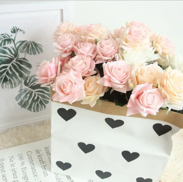 Artificial Rose Flowers Real Touch Rose Flowers Silk Wedding Decoration Single Party Supplies Home Decoration Accessories
Artificial Rose Flowers Real Touch Rose Flowers Silk Wedding Decoration Single Party Supplies Home Decoration Accessories