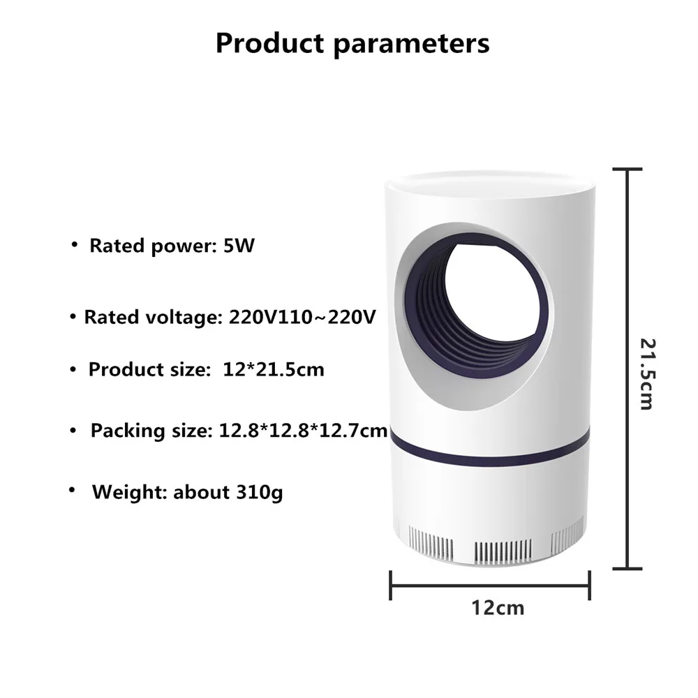 USB Mosquito Killer Lamp Low-voltage Ultraviolet Light Safe Quiet Efficient Pest Control Mosquito Killer Fly Trap Dropshipping
USB Mosquito Killer Lamp Low-voltage Ultraviolet Light Safe Quiet Efficient Pest Control Mosquito Killer Fly Trap Dropshipping
