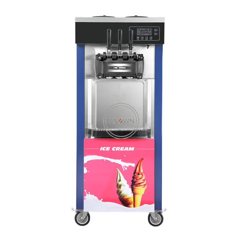 Big capacity stainless steel soft ice cream machine with double cylinder soft ice cream making machine
Big capacity stainless steel soft ice cream machine with double cylinder soft ice cream making machine