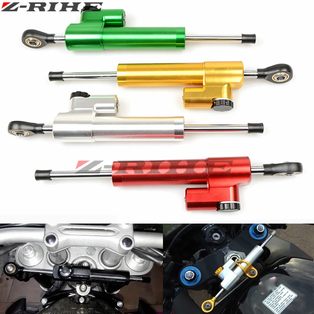 

For YAMAHA YZF R25 R15 R6 R125 kawasaki z750 Z800 FZ8 FZ1 FZ6R mt09 Universal Motorcycle Accessories Stabilizer Damper Steering