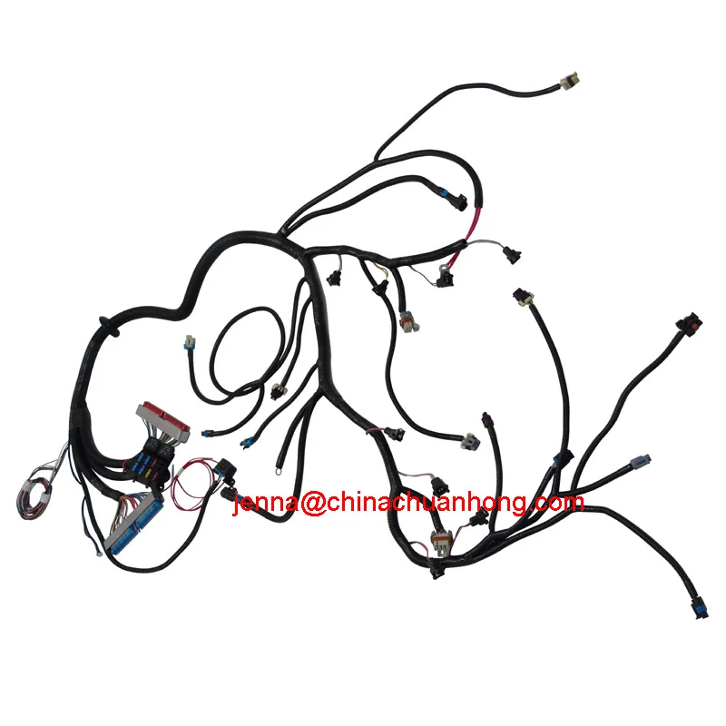 LS1 engine harness 1997-2002 LS1 W/T56 Standalone wire harness (Drive by cable) for Camaro Firebird Trans AM Corvette
LS1 engine harness 1997-2002 LS1 W/T56 Standalone wire harness (Drive by cable) for Camaro Firebird Trans AM Corvette