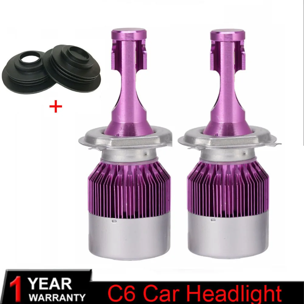 C6 Super Bright Car Headlights H7 LED H4 led H8/H9/H11 HB3/9005 HB4/9006 Auto Bulb 72W 7600LM Automobiles Headlamp 6000K
C6 Super Bright Car Headlights H7 LED H4 led H8/H9/H11 HB3/9005 HB4/9006 Auto Bulb 72W 7600LM Automobiles Headlamp 6000K