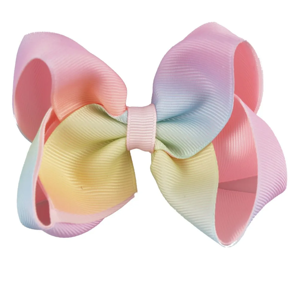 12 Pieces/lot 4.5" Rainbow Hair Bows With Clips For Kids Girls Handmade Printed Ribbon Layers Bows Hairgrips Hair Accessories
12 Pieces/lot 4.5" Rainbow Hair Bows With Clips For Kids Girls Handmade Printed Ribbon Layers Bows Hairgrips Hair Accessories
