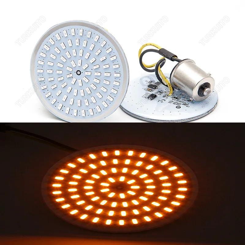 2PCS Led Insert Ha rley Turn Signal Lights Single Contact Amber 1156 Bulb for Ha rley Da-vidson 1156 Bullet Style Inserts
2PCS Led Insert Ha rley Turn Signal Lights Single Contact Amber 1156 Bulb for Ha rley Da-vidson 1156 Bullet Style Inserts
