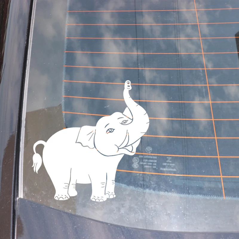YJZT 15.3CM*15.8CM Happy Elephants Pattern Body Of Car Decor Car Sticker Vinyl Decal Black/Silver C4-1680
YJZT 15.3CM*15.8CM Happy Elephants Pattern Body Of Car Decor Car Sticker Vinyl Decal Black/Silver C4-1680