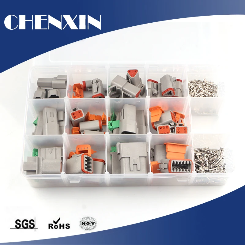 Automotive Waterproof Electrical Wire Harness Plug Sealed DEUTSCH DT Terminals Pins Auto Connector
Automotive Waterproof Electrical Wire Harness Plug Sealed DEUTSCH DT Terminals Pins Auto Connector